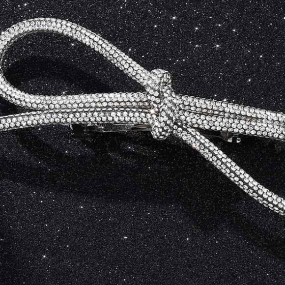 Rhinestone Crystal Hair Clip main image 7